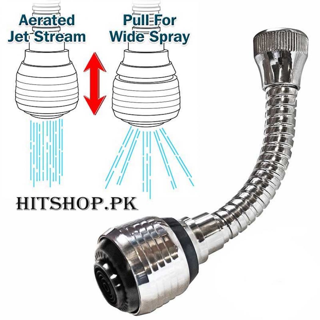 Turbo Flex 360 Flexible Faucet Sprayer